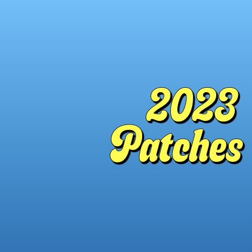 2023 Patches