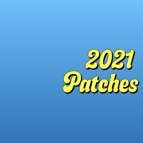 2021 Patches