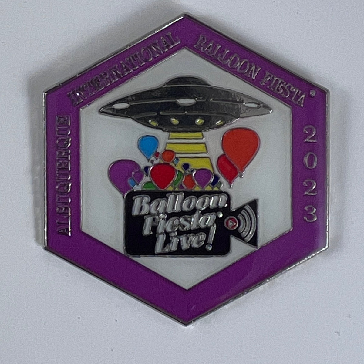 2023 Balloon Fiesta Live Pin