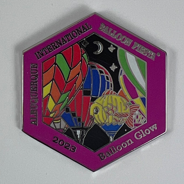 2023 Balloon Glow Pin | Balloon Fiesta Stuff