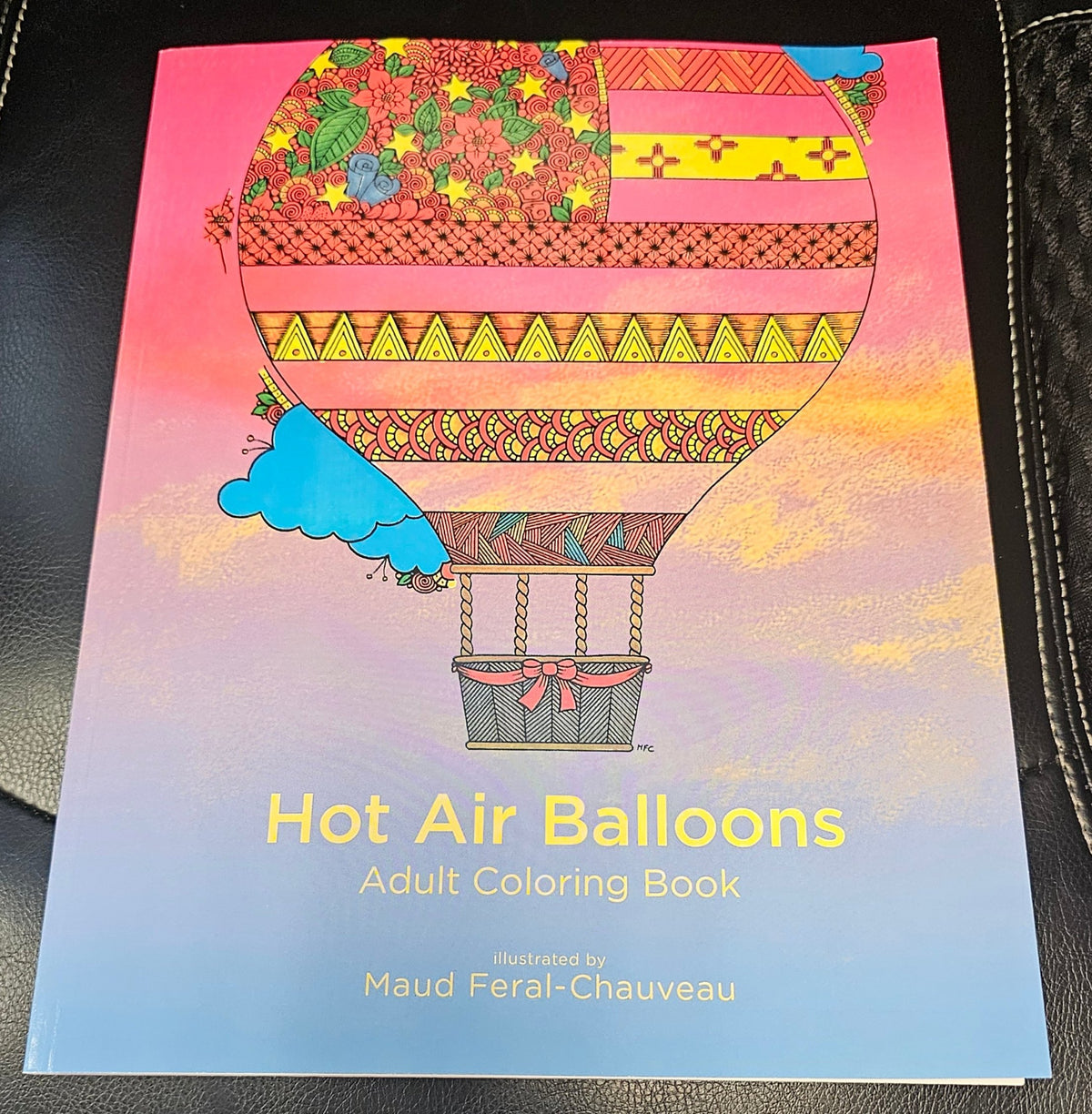 Balloon Fiesta Adult Coloring Book