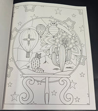 Load image into Gallery viewer, Balloon Fiesta Adult Coloring Book
