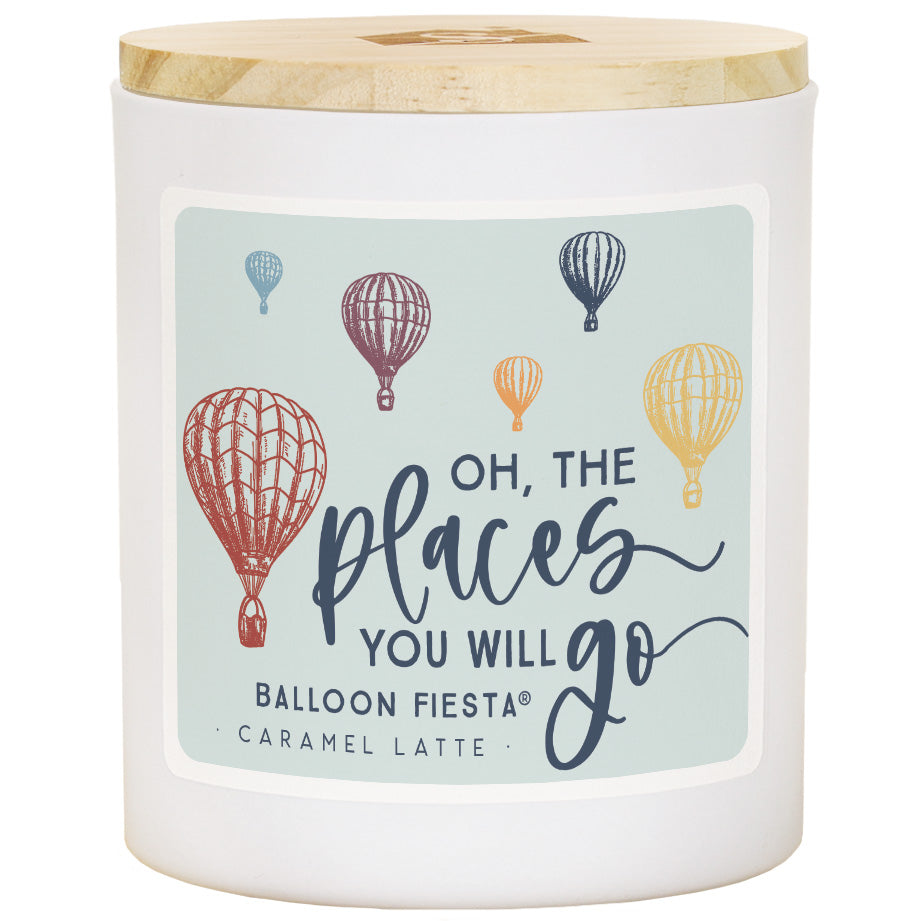 Balloon Fiesta Custom Candle