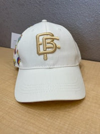 Load image into Gallery viewer, Balloon Fiesta Cream Puff Embroidered Ballcap
