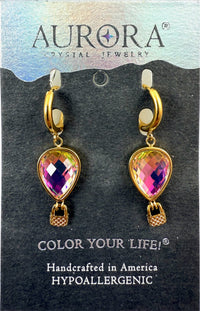 Load image into Gallery viewer, Aurora Gold Balloon Earrings
