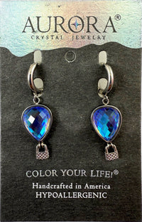 Load image into Gallery viewer, Aurora Silver Balloon Earrings
