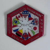 Load image into Gallery viewer, 2023 Flight Of Nations Pilot Pin
