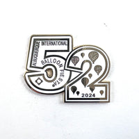 Load image into Gallery viewer, 52 Year Pin White
