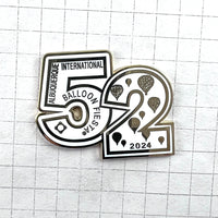 Load image into Gallery viewer, 52 Year Pin White
