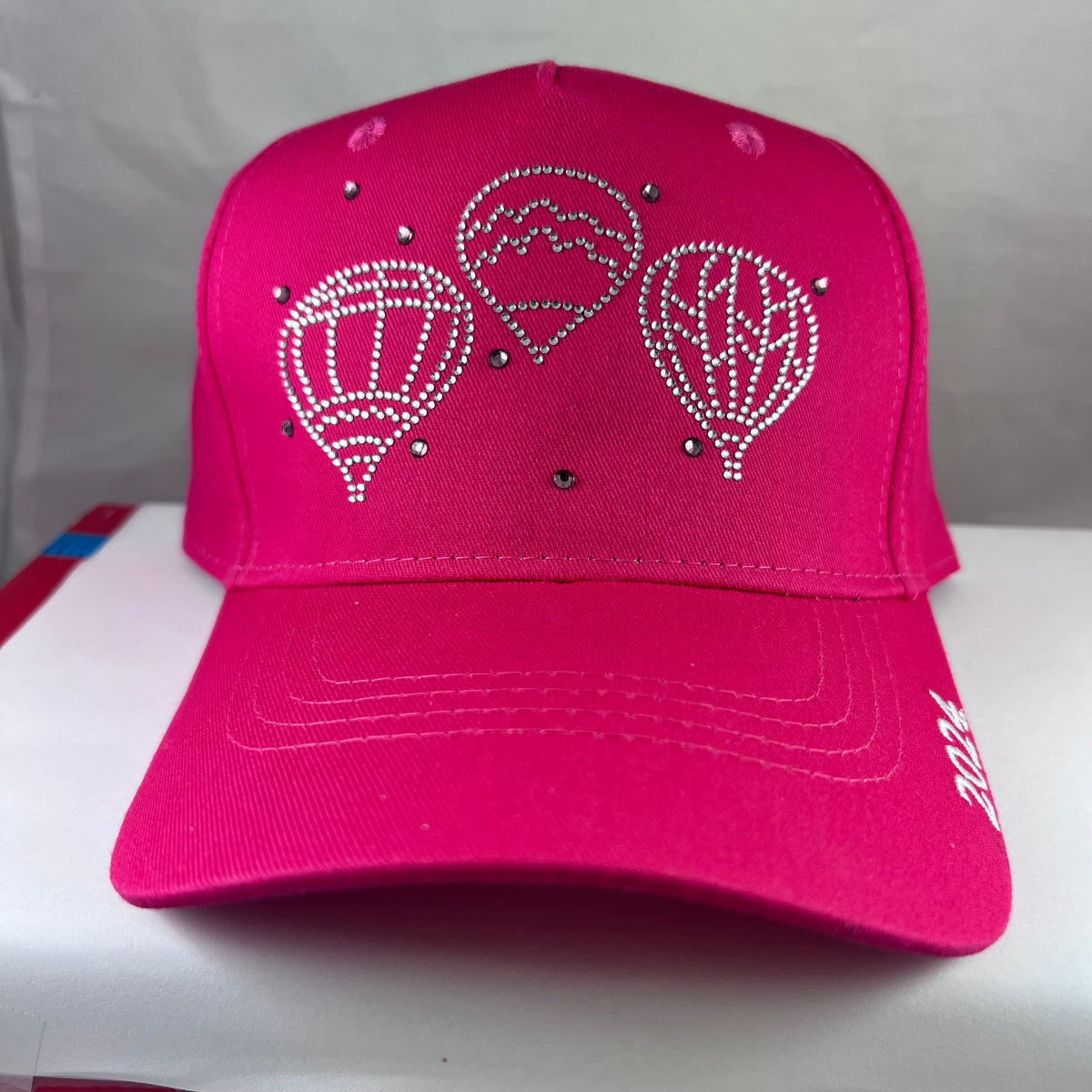 2024 Pink Bling Ballcap