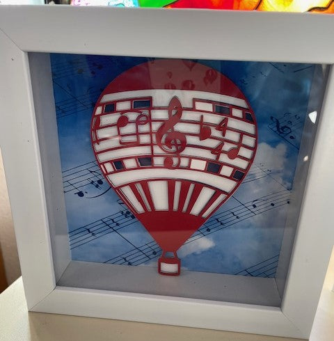 Featured Artist Balloon Shadowbox Creations GS