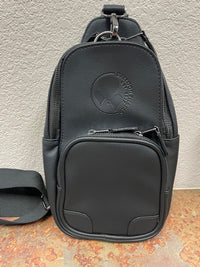 Load image into Gallery viewer, Balloon Fiesta Signature Leather Sling Bag
