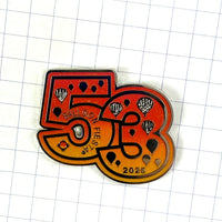 Load image into Gallery viewer, 53 Year Sunrise Pin
