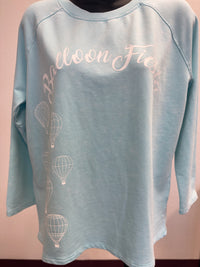 Load image into Gallery viewer, 2025 Ladies Blue Slub LS
