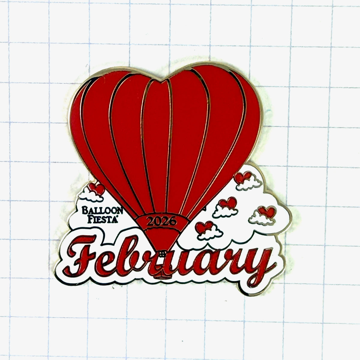 2026 February LE Pin | Balloon Fiesta Stuff