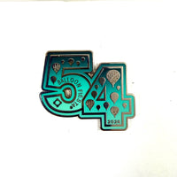 Load image into Gallery viewer, 54 Year Pin Turquoise
