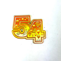 Load image into Gallery viewer, 54 Year Pin Orange
