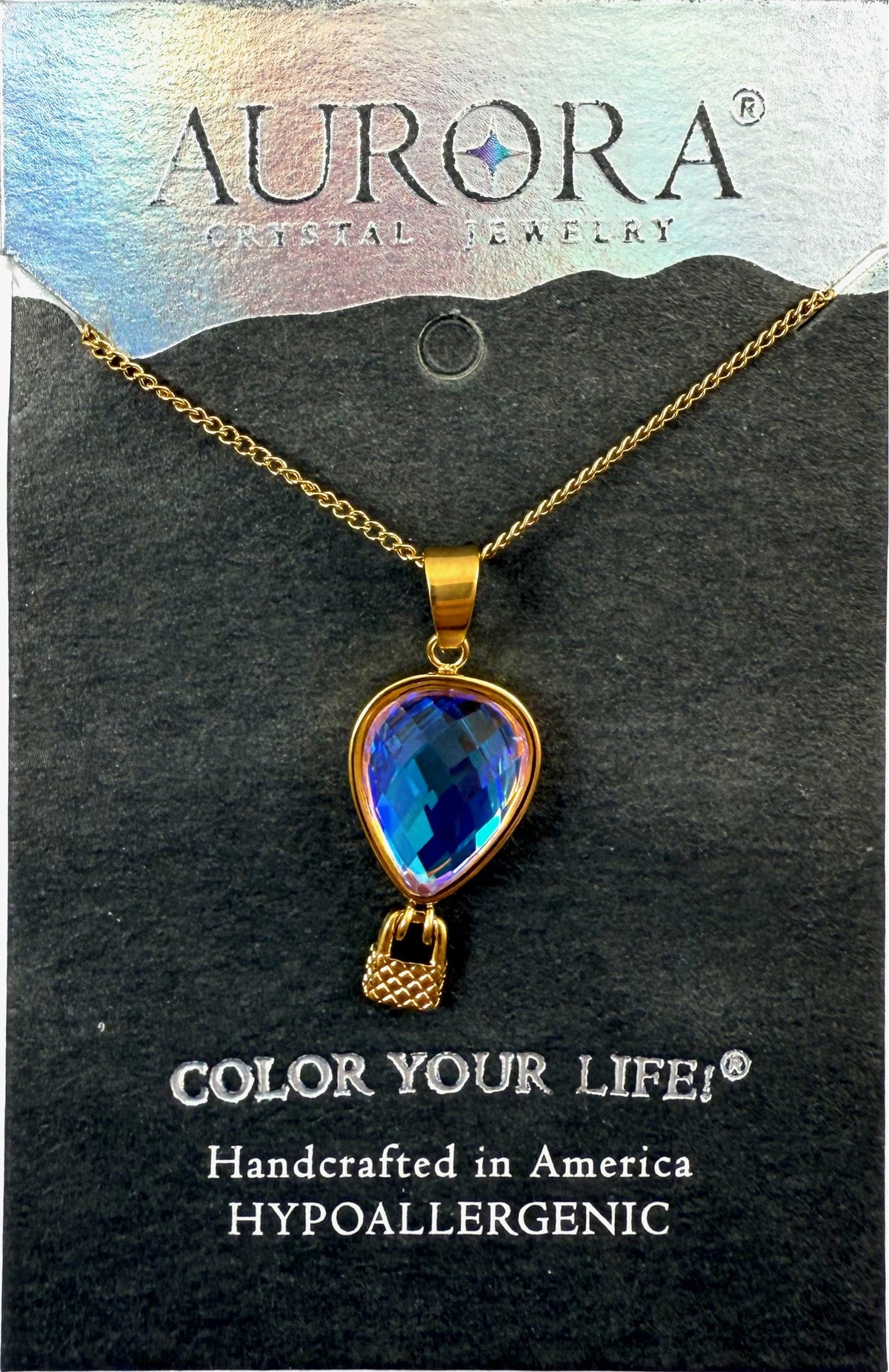Aurora Gold Balloon Pendant
