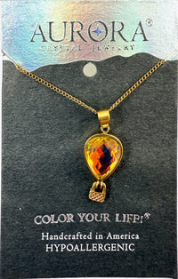 Load image into Gallery viewer, Aurora Gold Balloon Pendant
