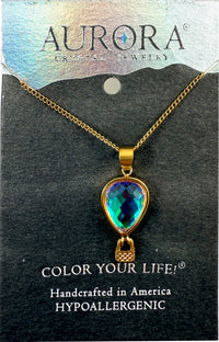 Load image into Gallery viewer, Aurora Gold Balloon Pendant
