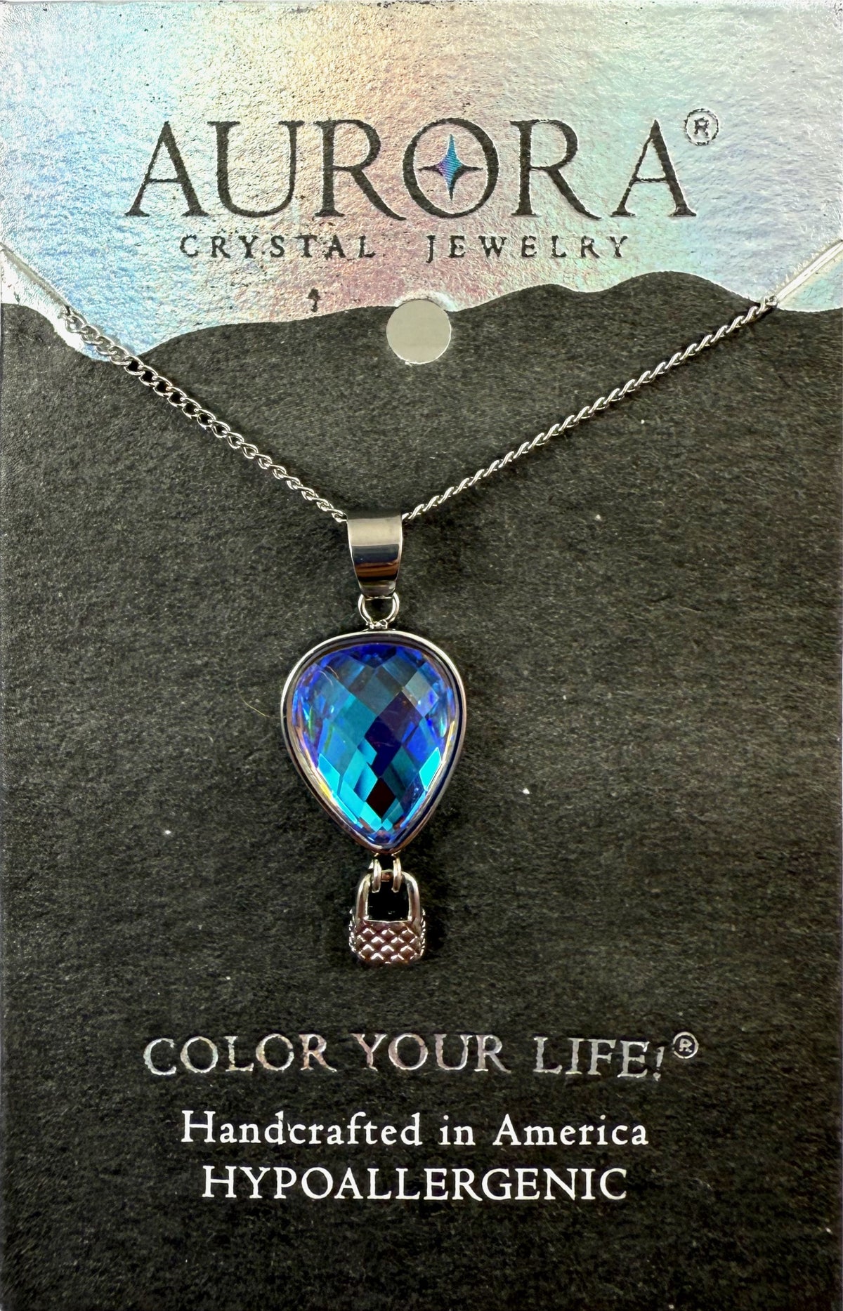 Aurora Silver Balloon Pendant