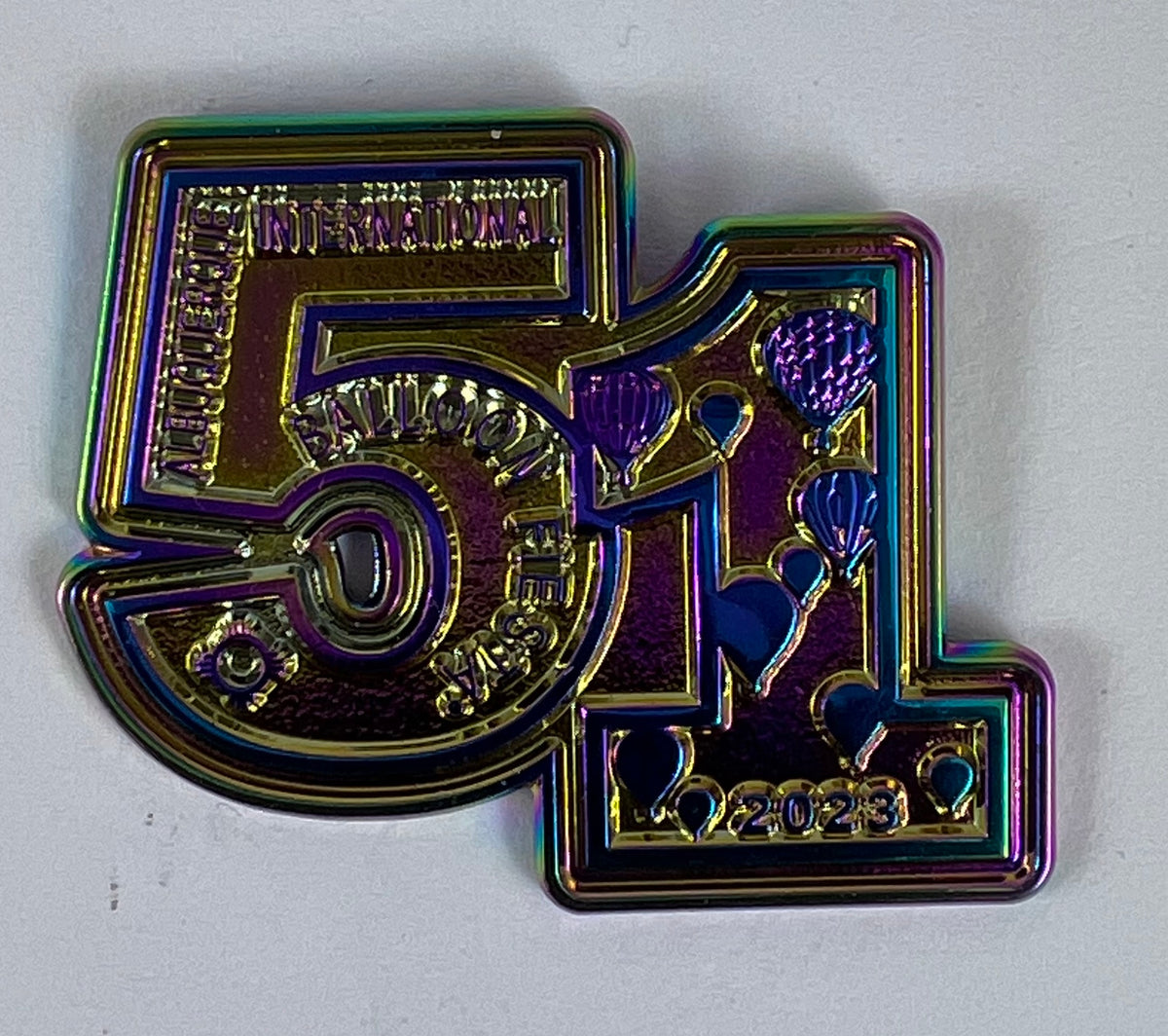 51st Year Rainbow Pin