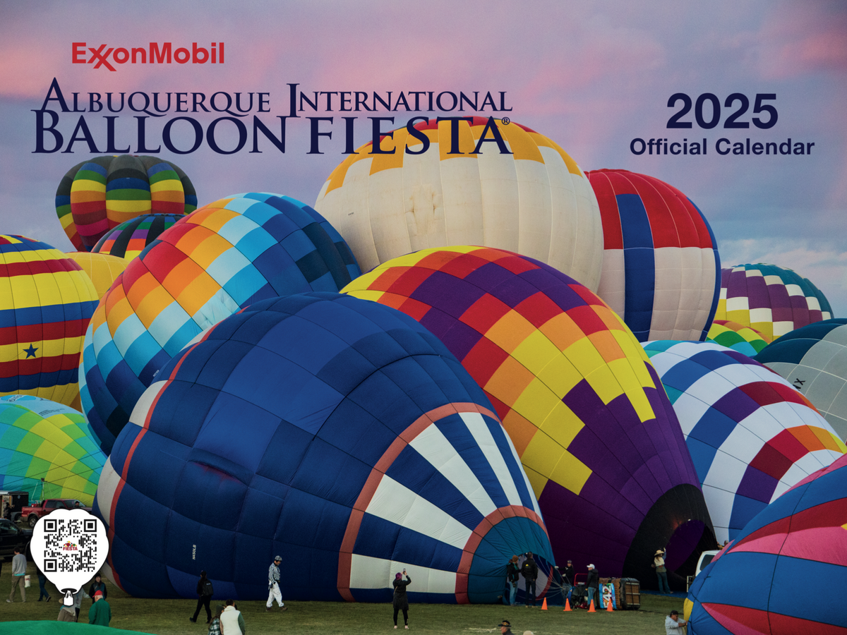 2025 Balloon Fiesta Calendar Balloon Fiesta Stuff