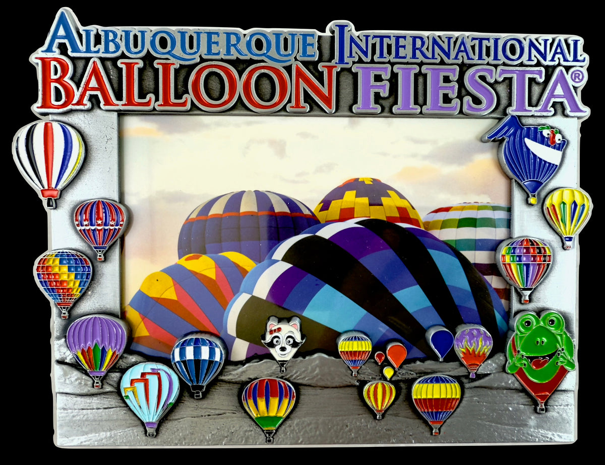 Metal Picture Frame- Balloon Fiesta