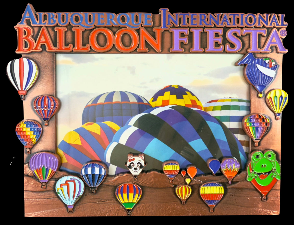 Metal Picture Frame- Balloon Fiesta