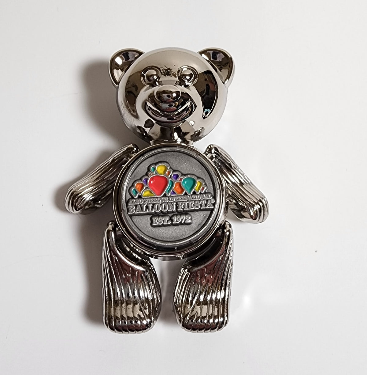 Bear Magnet Pewter Logo
