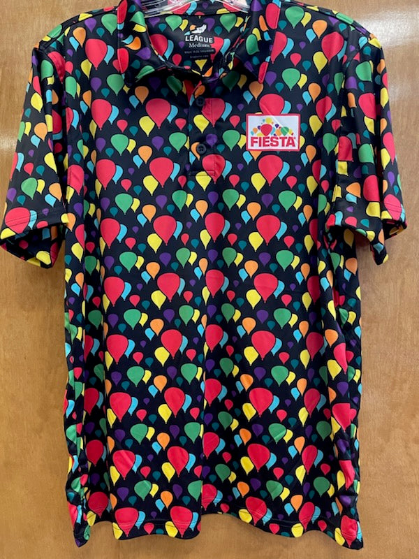 Black Balloon Fiesta Sublimated Polo