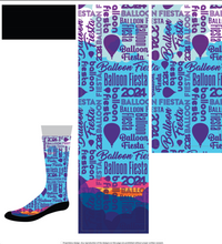 Load image into Gallery viewer, Balloon Fiesta Word Socks
