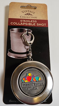 Load image into Gallery viewer, Stainless Collapsible Shot Glass
