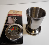 Load image into Gallery viewer, Stainless Collapsible Shot Glass
