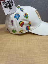 Load image into Gallery viewer, Balloon Fiesta Cream Puff Embroidered Ballcap
