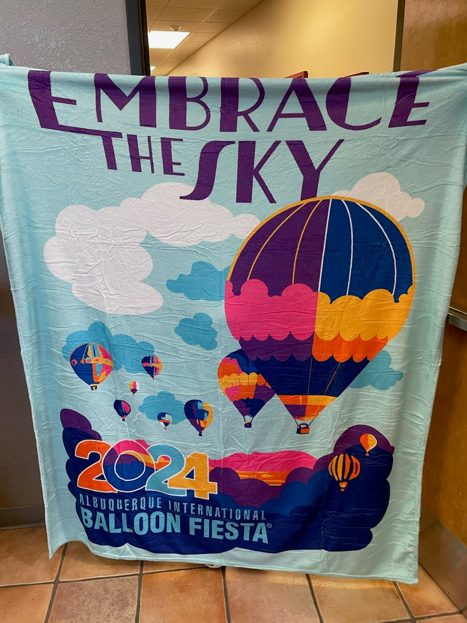 2024 Balloon Fiesta Blanket