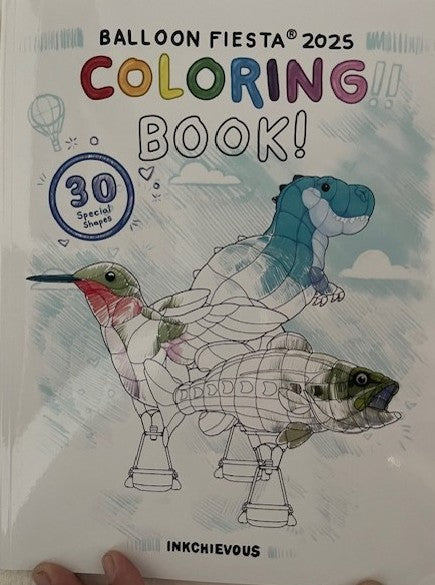 Custom Balloon Fiesta Coloring Book