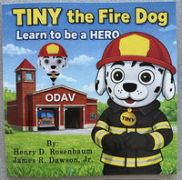 Load image into Gallery viewer, Tiny The Fire Dog Learn To Be A Hero Book
