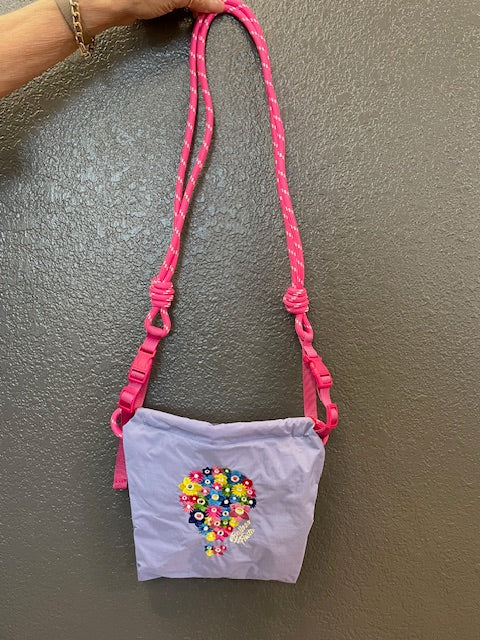 Girls Flower Balloon Purse