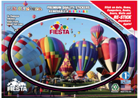 Load image into Gallery viewer, Balloon Fiesta Oval Sticker
