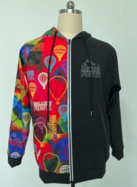 Load image into Gallery viewer, Neon Balloons Full Zip Jacket
