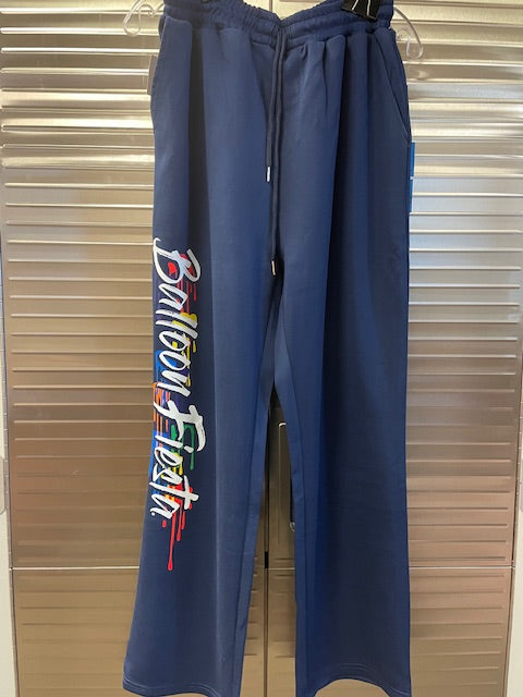 2025 Paint Drip Straight Leg Pant