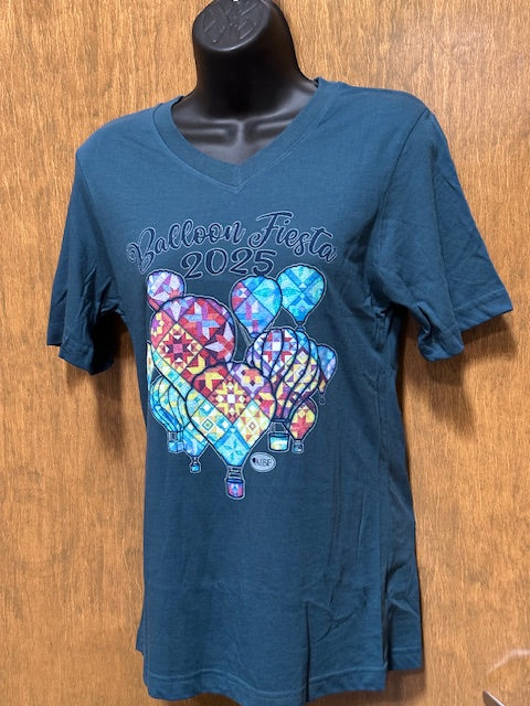 2025 Ladies Quilted Color SS Tee