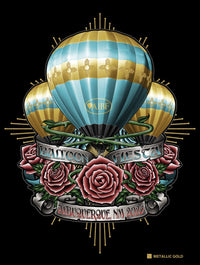 Load image into Gallery viewer, Ladies LS Balloons And Roses
