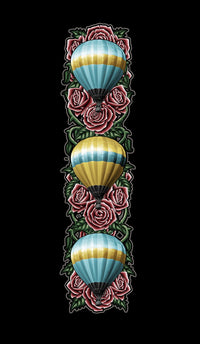 Load image into Gallery viewer, Ladies LS Balloons And Roses

