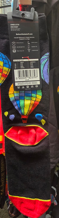 Load image into Gallery viewer, Black Custom Balloon Socks
