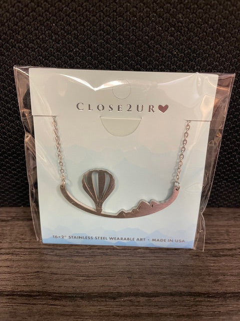 Stainless Steel Balloon Necklace