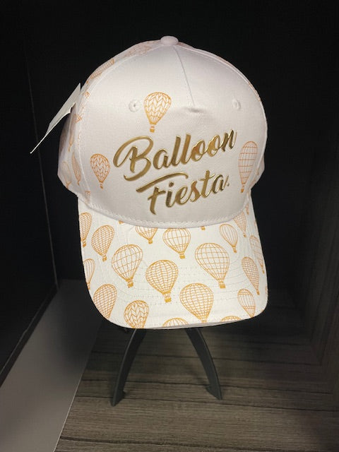 2025 White And Gold Cap