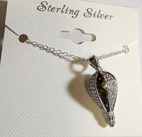 Load image into Gallery viewer, Sterling Silver Opal Necklace
