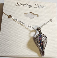 Load image into Gallery viewer, Sterling Silver Opal Necklace
